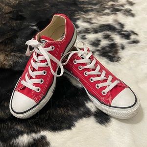 Red Low-top Converse